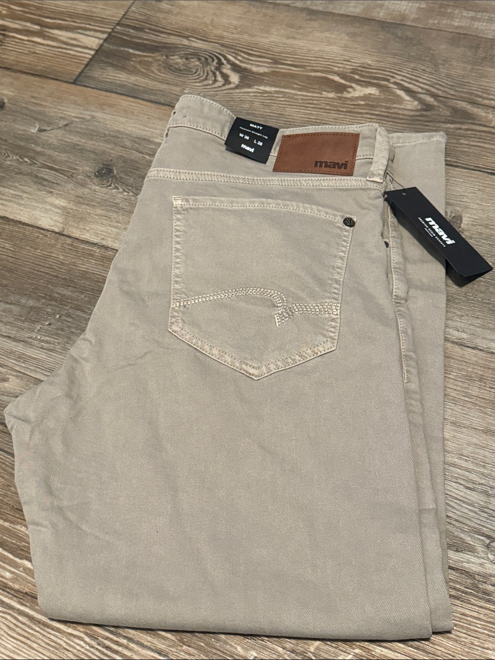 Matt Relaxed Straight Leg Jeans